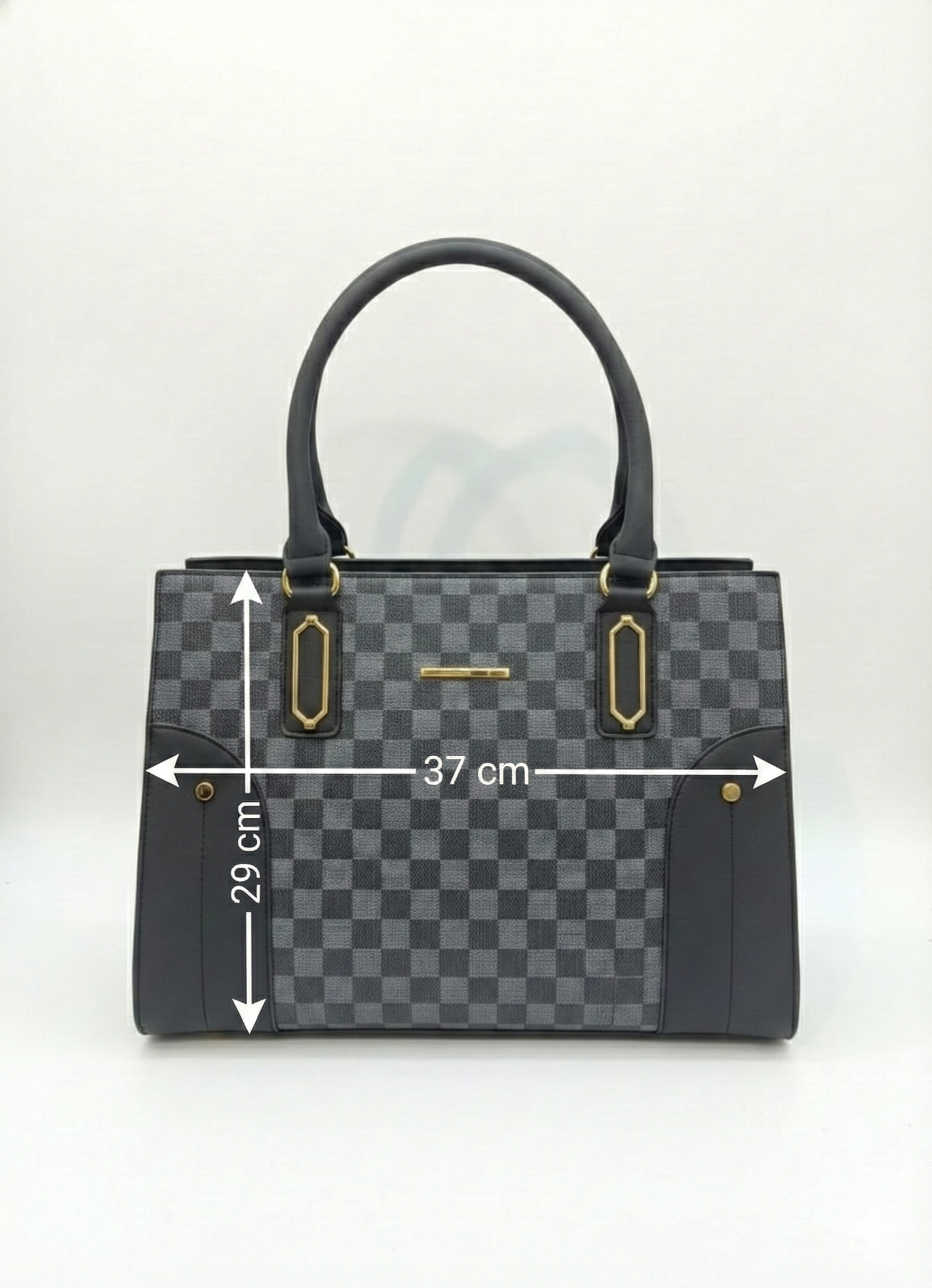 3-Pcs Combo Tote & Satchel Set - Slate & Onyx