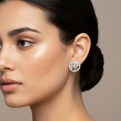 Women's Diamond Stud Earrings