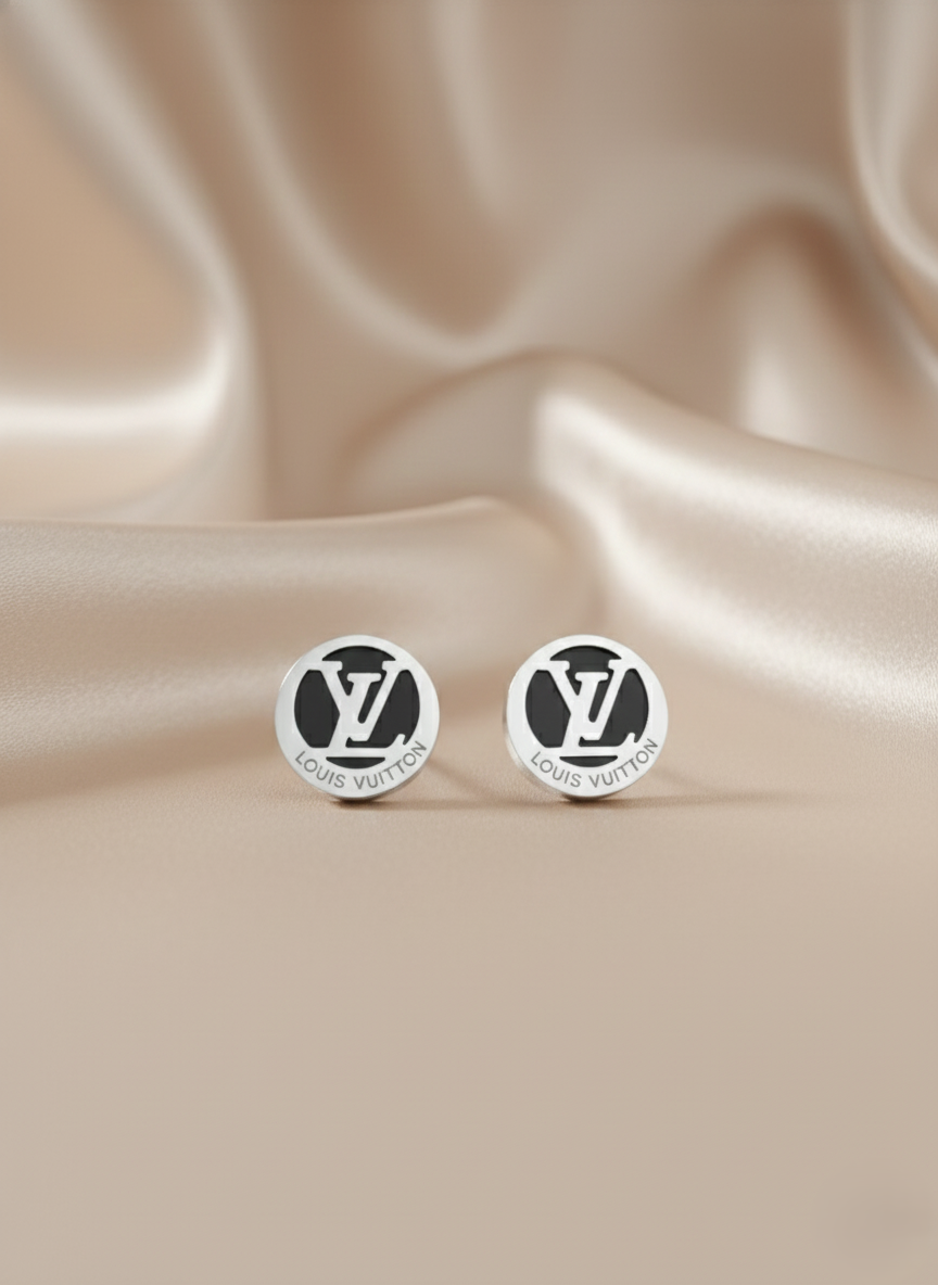 Stainless Steel Silver Stud Earrings