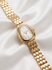 Classic Golden Teardrop Watch