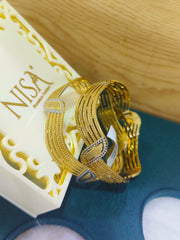 NISA Premium Two-Tone Fashion Bangles